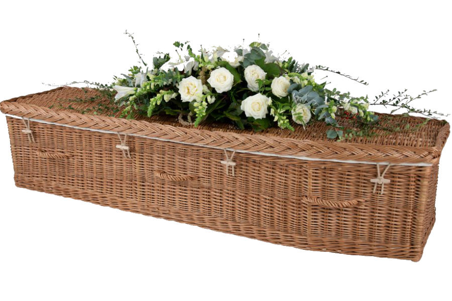 Traditional Willow Coffin